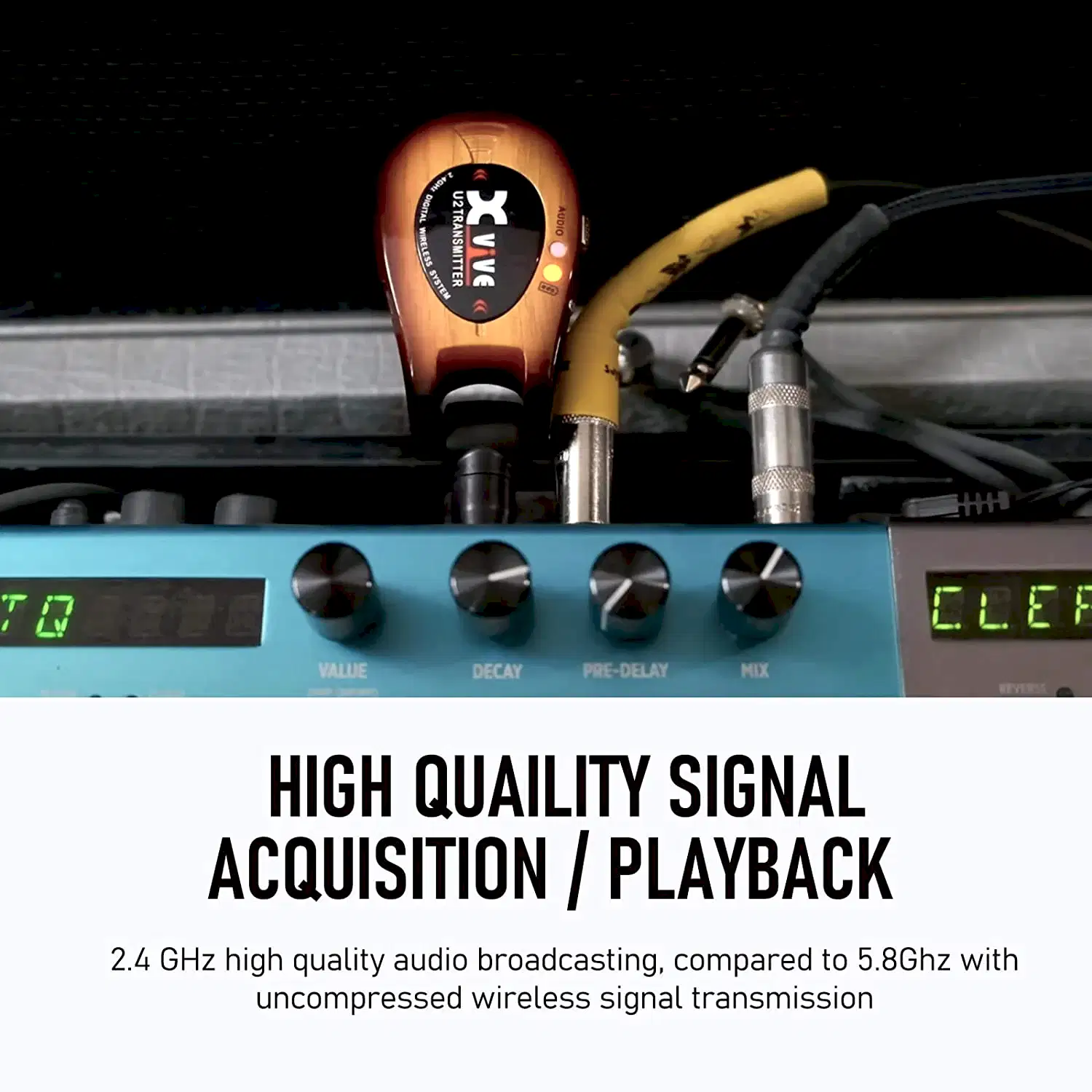 xvive wireless gitar alıcı vericisi