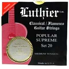 Luthier Medium Ten. Super Carbon Klasik Gitar Teli