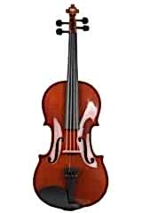 Le Mans VB310-44E Abanoz Aksamlı Masif Tam Boy Keman