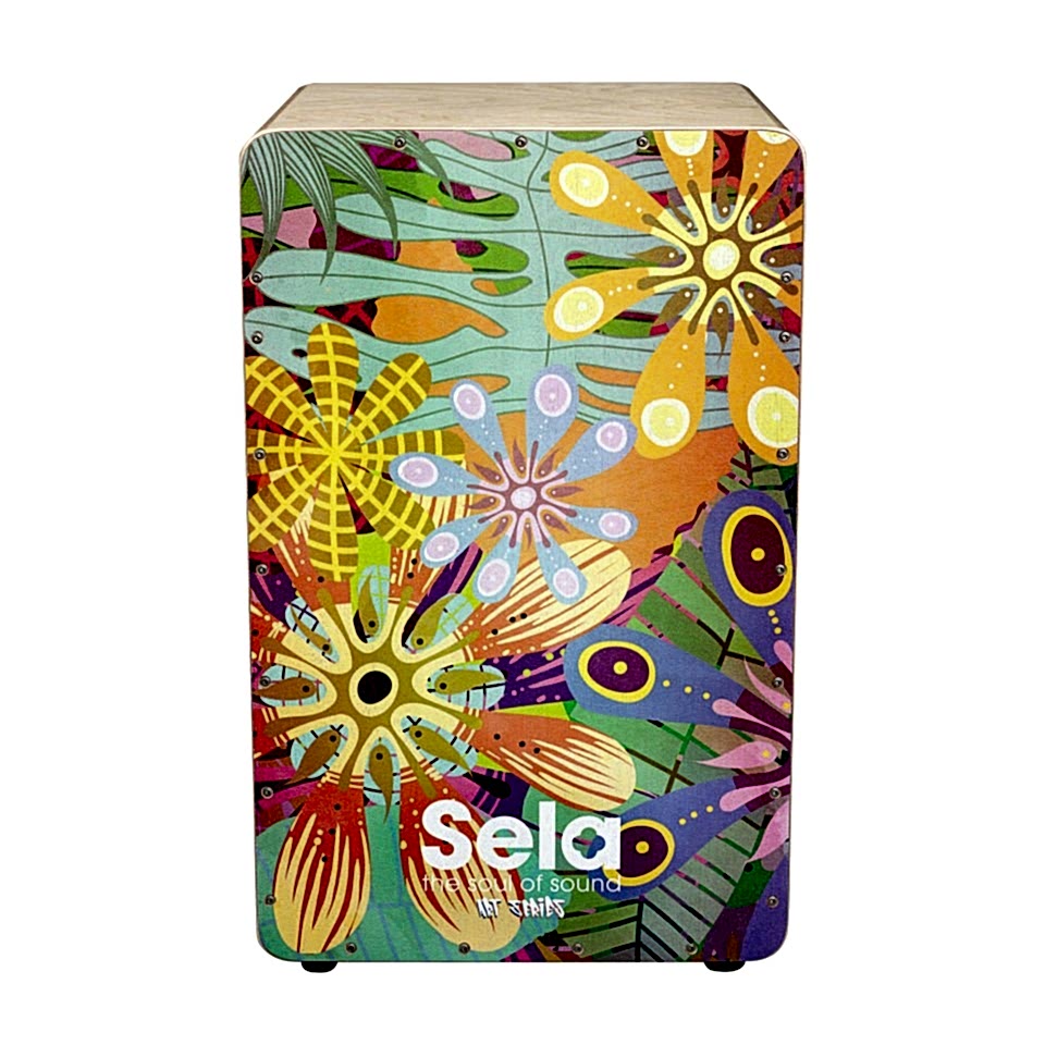 Sela SE179 Art Serisi Cajon (Flower Power)