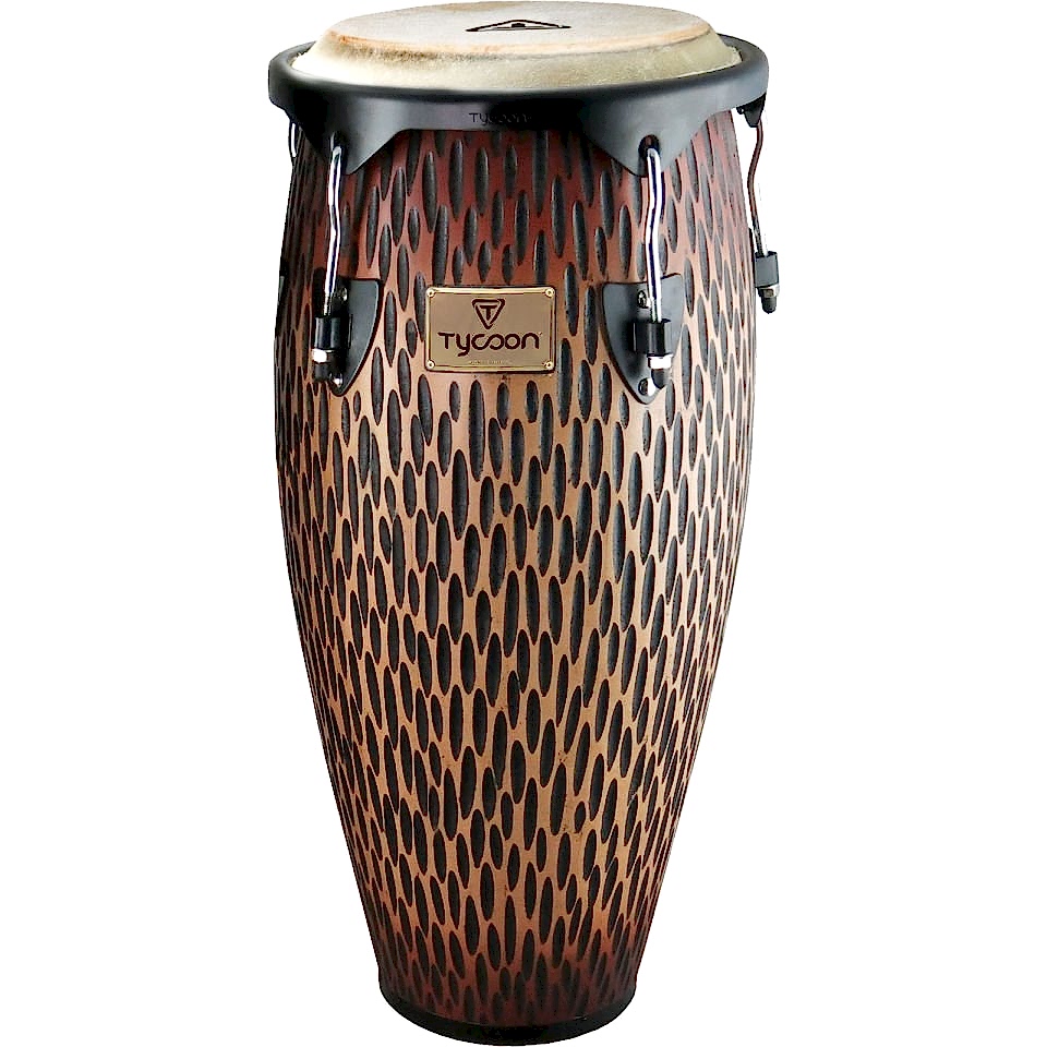 Tycoon 11'' Chiseled Orange Conga ve Tekli Sehpası (STCS3110BCOS)