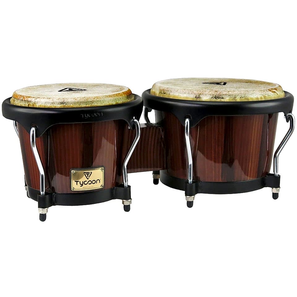 Tycoon 7''+8,5'' Artist Handpainted Brown Bongo (TB80BHPBR)