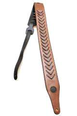 Senkop Müzik M17EMUBRN Deri Gitar Askısı