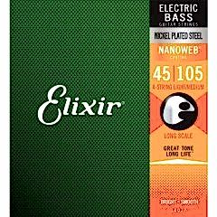 Elixir 045-105 Nanoweb Bas Gitar Teli (14077)