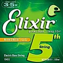 Elixir 130 Tek Bas Gitar Teli (15432)