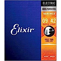 Elixir 009-042 Nanoweb Elektro Gitar Teli (12002)