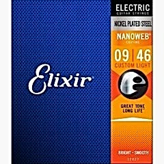 Elixir 009-046 Nanoweb Elektro Gitar Teli (12027)