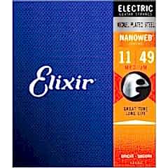 Elixir 011-049 Nanoweb Elektro Gitar Teli (12102)