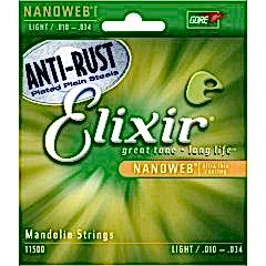 Elixir 010-034 Mandolin Teli (11500)
