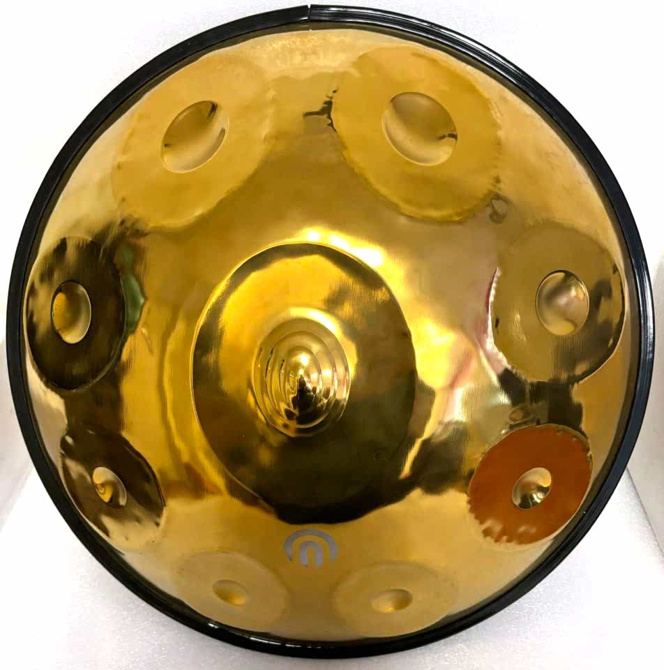 Arsha D Minör Handpan (Parlak Sarı Renk)