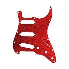 Dandrea DPPSTRDS Strat Tipi Pickguard Kırmızı Sparkle