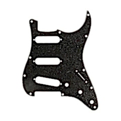 Dandrea DPPSTBKS Strat Tipi Pickguard Black Sparkle
