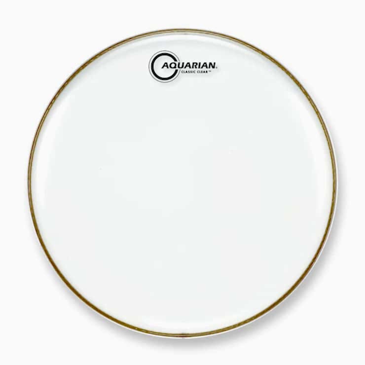 Aquarian CC6 6 İnç Classic Clear Tom Derisi