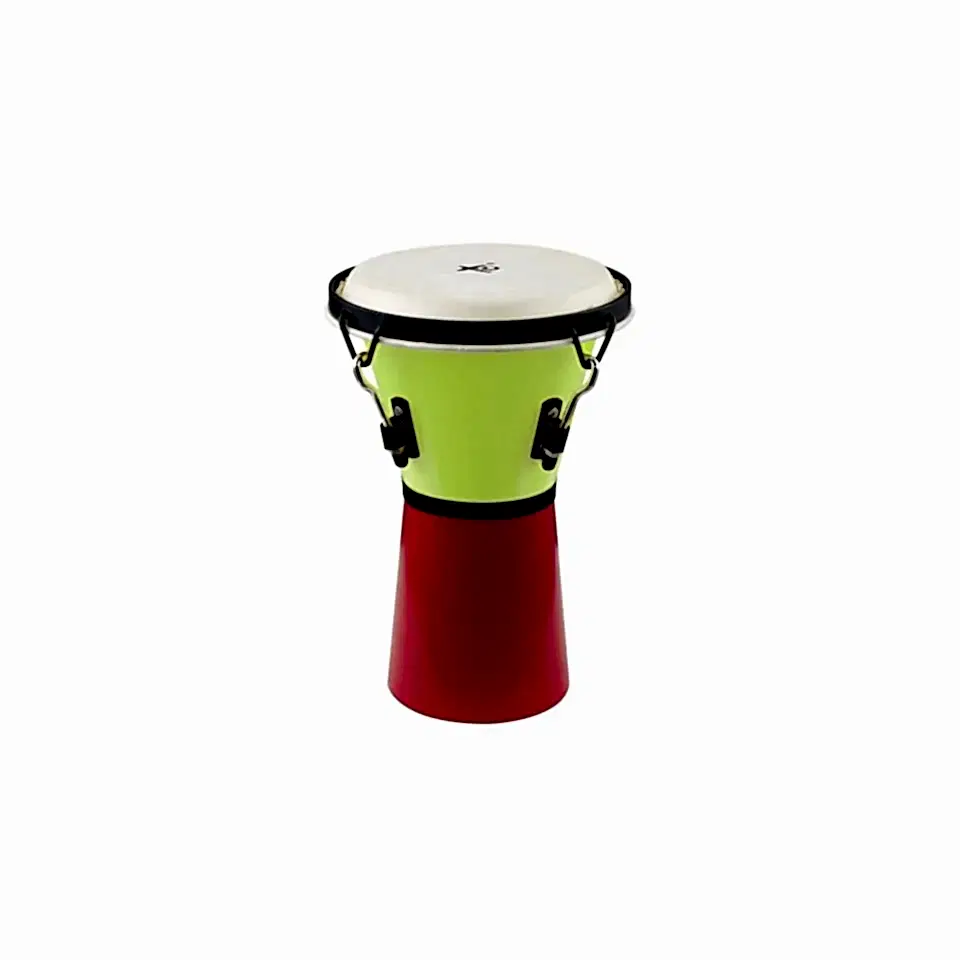 IQ Plus 7 inç Yeşil & Kırmızı Akortlu Djembe