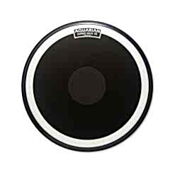 Aquarian SKIII22BK 22 İnç Super Kick Tek Kat Black Kick Derisi