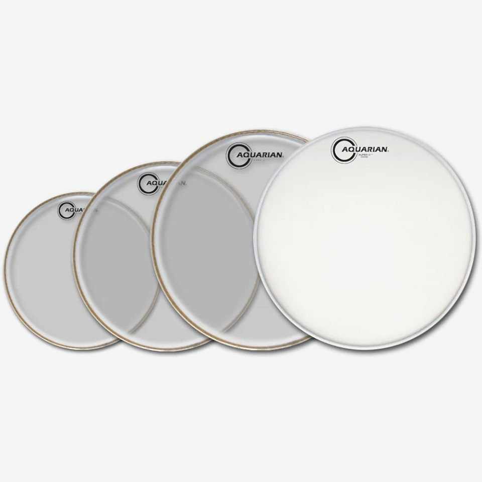 Aquarian S2 12+13+16 İnç Bateri Deri Seti