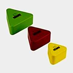 Nino 508MC Wood Shaker Triangular Multi Color