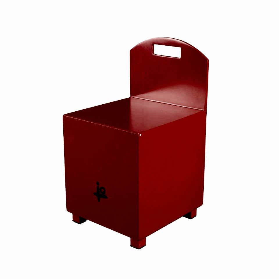 IQ Plus Cajon Chair - Red