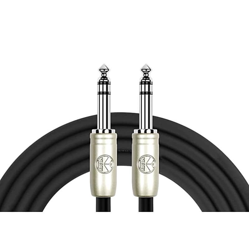 Kirlin 24AWG 1/4'' TRS 6mt. Kablo (AP249PR6MBK)