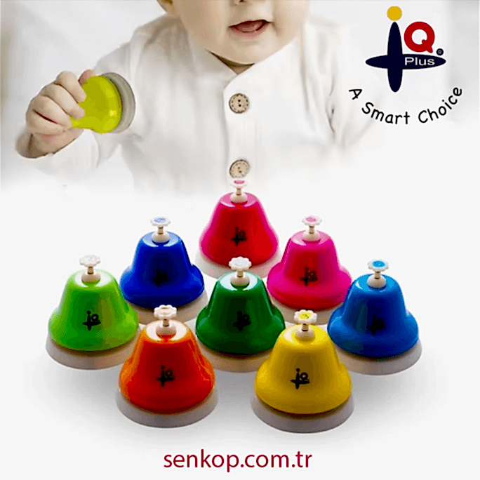 IQ Plus Gökkuşağı Music Desk Bells