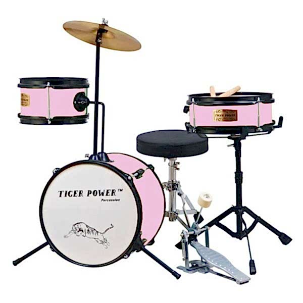 Tiger Power Pembe Çocuk Davulu JR30EPKB