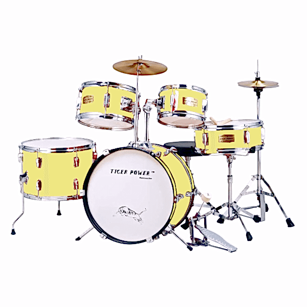 Tiger Power Açık Sarı Çocuk Davulu JR50LYC