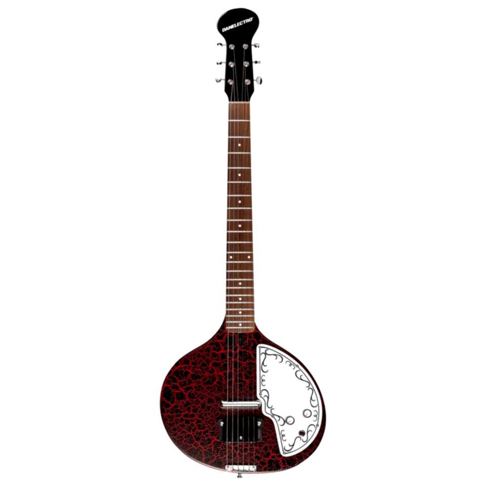 Danelectro Baby Sitar - Red Crackle