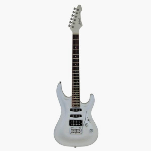 Aria Pro II MACSTDPWH Elektro Gitar