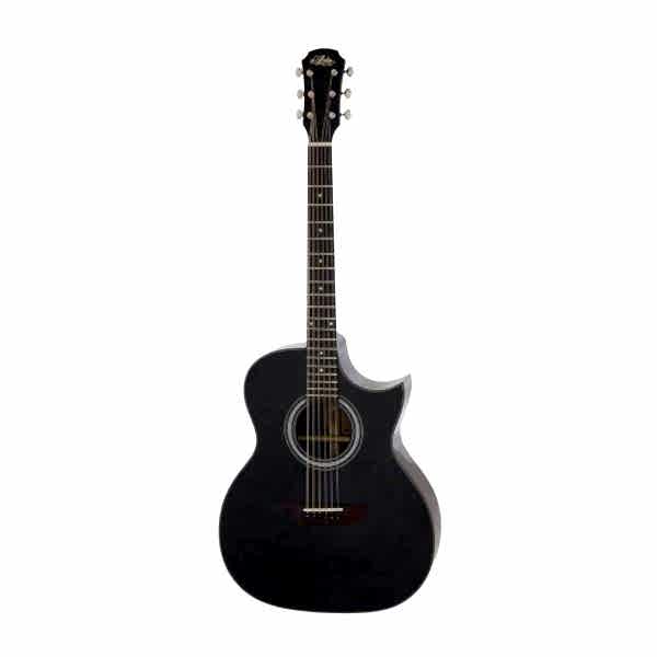Aria 201CEBK Elektro Akustik Gitar Cutaway