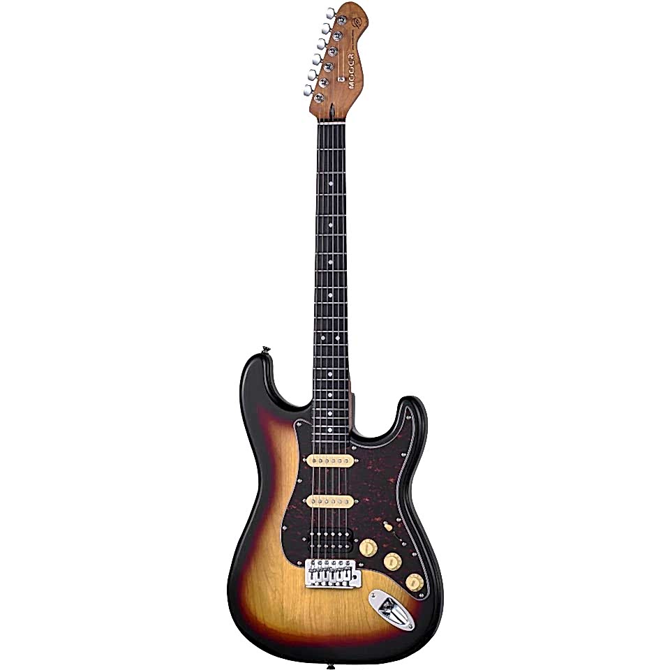 Mooer MSC10 Pro Elektro Gitar (Sunburst)