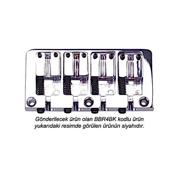 Dr Parts BBR4BK Siyah Bas Gitar Köprüsü