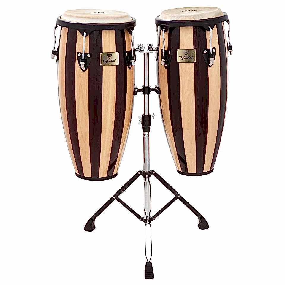 Tycoon TC91-BRED  10'' + 11'' Conga (Stand Dahil)