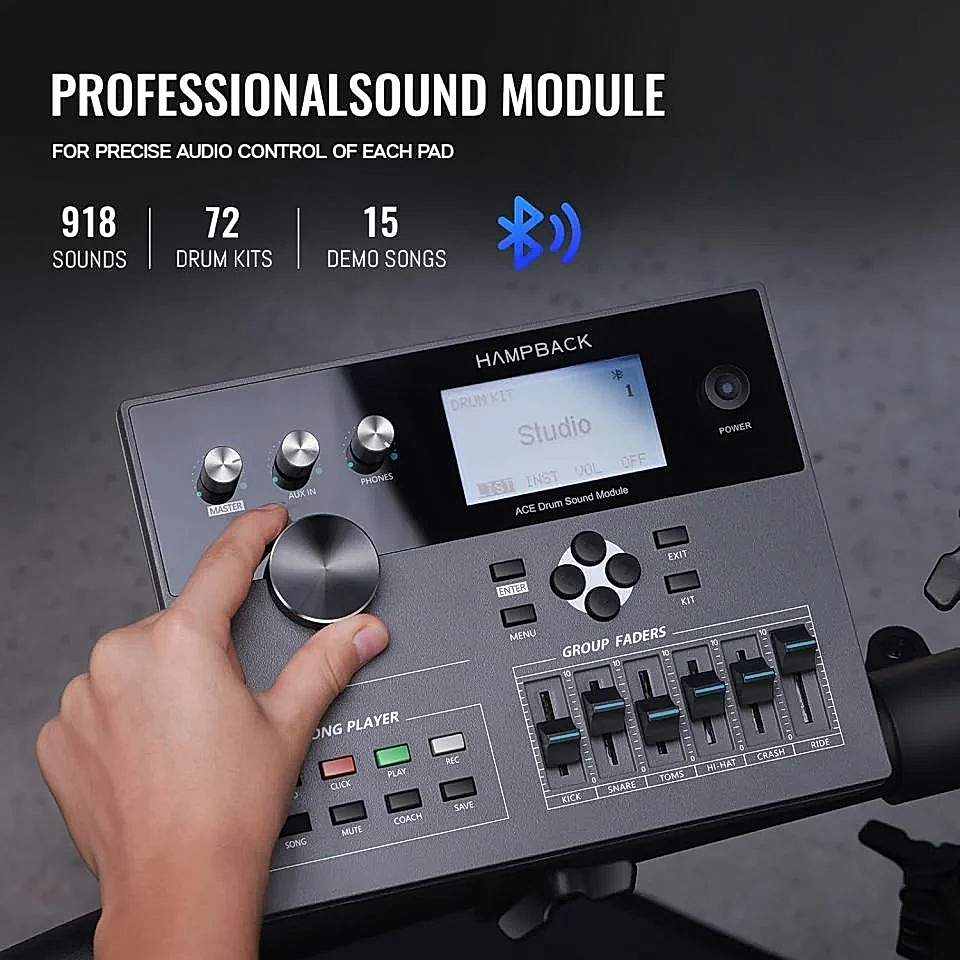 Hampback ACE-360 Elektronik Davul Seti