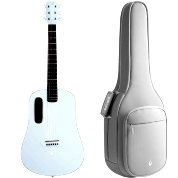 Lava Blue Touch Smart Akustik Gitar BLTCBL