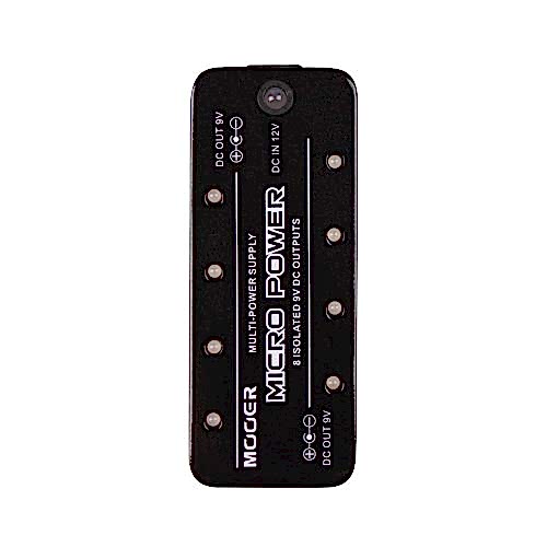 Mooer MPW1 Micro Power Supply (8 İzole Çıkışlı 9v 300mA)