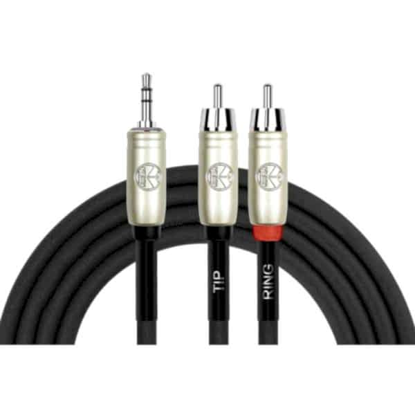 Kirlin 3mt. Y Kablo (3,5mm TRS Plus - 2xRCA)