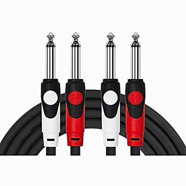 Kirlin 3mt. Patch Kablo (2x1/4'' Mono - 2x1/4'' Mono)