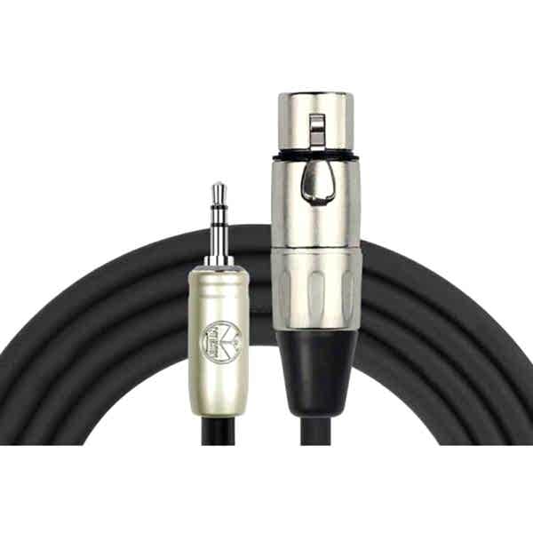 Kirlin 3mt. Patch Kablo (XLR Dişi - 3,5mm TRS)