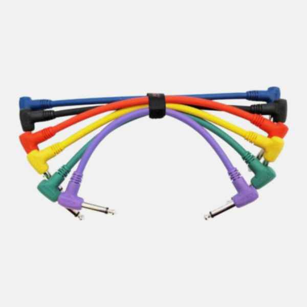 Kirlin 30cm. Gitar Pedal Ara Kablosu Seti (6 Adet)