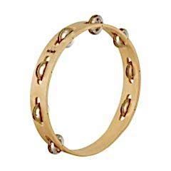 Nino 14 Ahşap Tef 1 Sıra Zilli