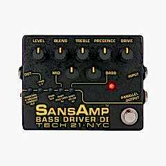 Tech 21 BSDRv2 SansAmp Bass Driver (2. Nesil) Efekt Pedalı