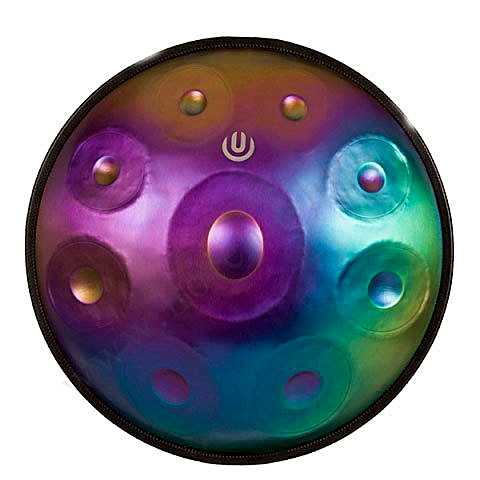 Arsha ARS9PMIX2 Re Minör Handpan (Parlak Çok Renkli)