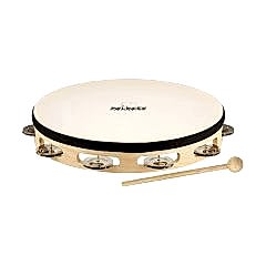 Nino 25 Plastik Derili Ahşap Tef 1 Sıra Zilli