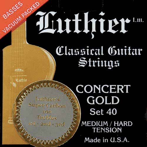 Luthier Med/Hard Concert Gold Klasik Gitar Teli