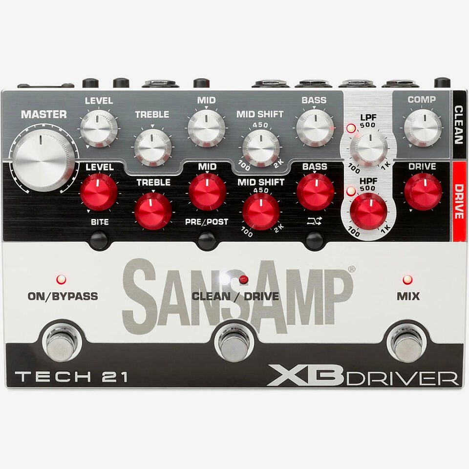 Tech 21 XBDR SansAmp XB Driver Bas Gitar Preamp
