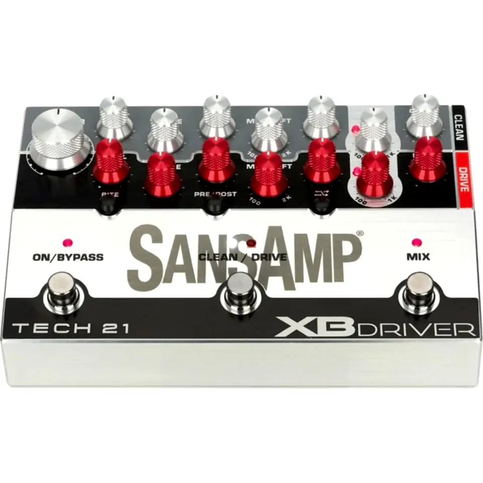 Tech 21 XBDR SansAmp XB Driver Bas Gitar Preamp