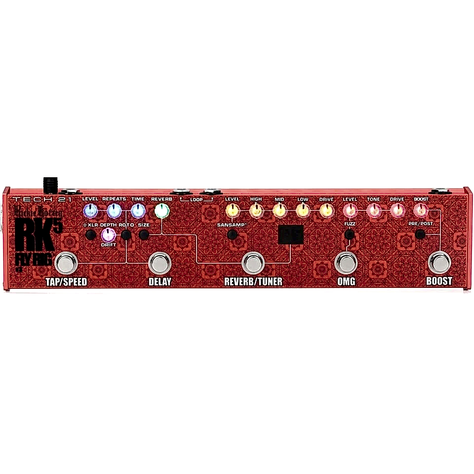 Tech 21 RK5V3 Richie Kotzen 3.Nesil Fly Rig Gitar Efekt Prosesörü