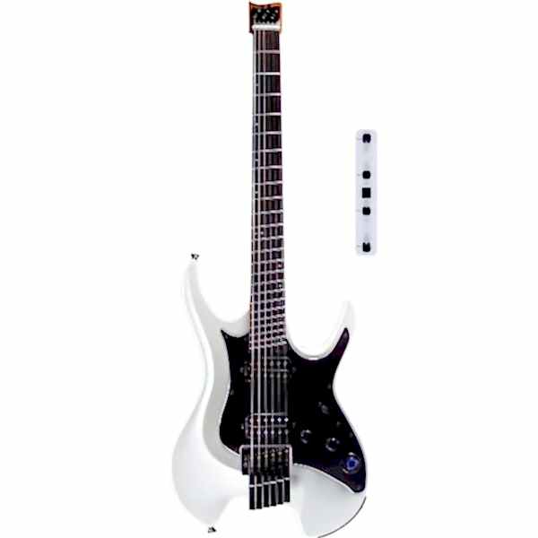GTRS W800PWH Headless Multiscale Smart Gitar