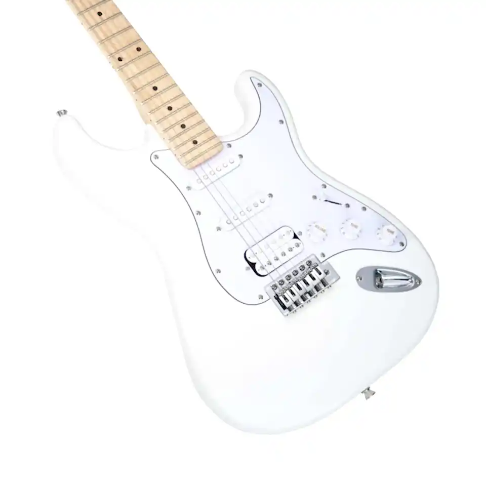 Mooer MSC11ProPWH Elektro Gitar (Polar White)
