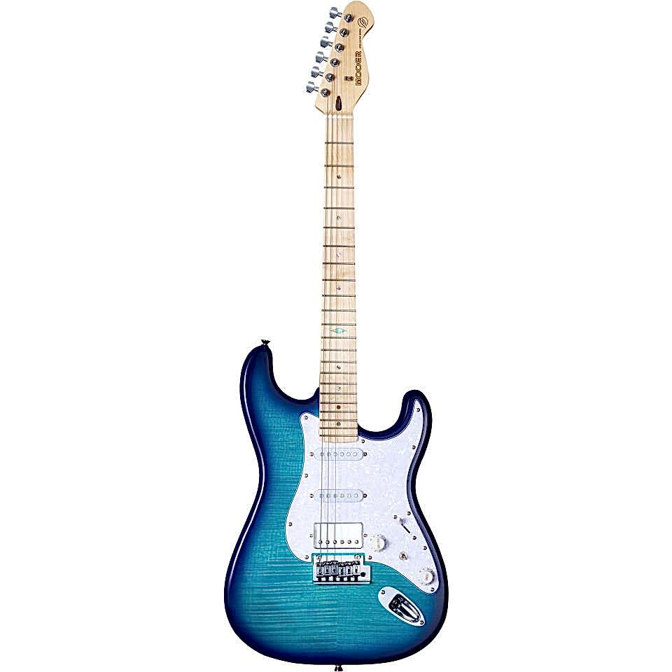 Mooer MSC30ProLBL Elektro Gitar (Lake Blue)